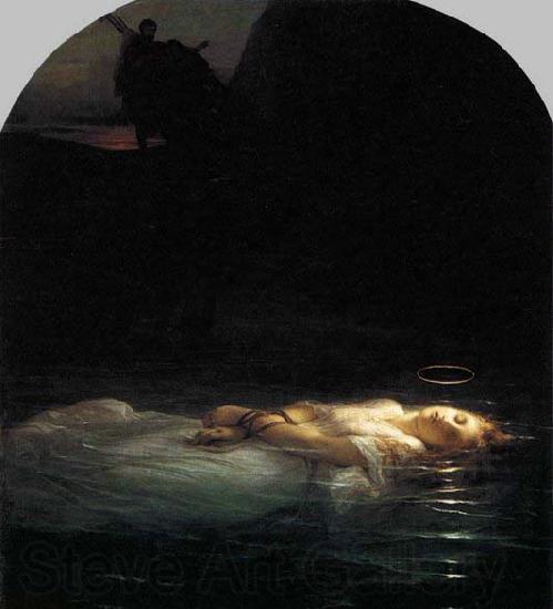 Paul Delaroche Young Christian Martyr France oil painting art